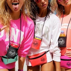 Pink We Run This Beach Fanny Pack